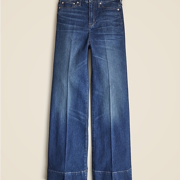 J.Crew Wide Leg Trousers - Picture 2 of 3